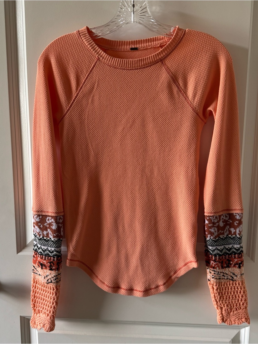 Free People In The Mix Cuff Thermal Top